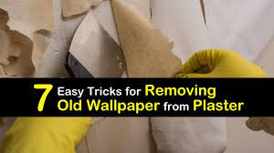 Removing Old Wallpaper From Plaster