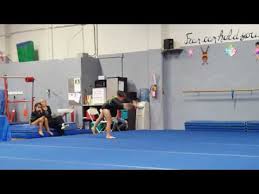level 2 gymnastics floor routine you