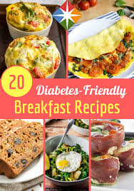 20 diabetes friendly breakfast recipes