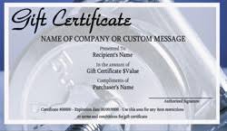 Personal Training Gift Certificate Templates Easy To Use