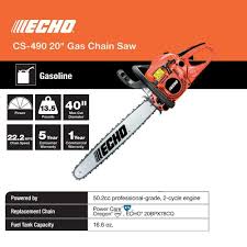 How to start up a echo chainsaw. Echo Cs 490 20 20 Inch Blade Gas Chainsaw For Sale Online Ebay