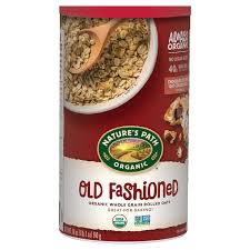 rolled oats whole grain organic