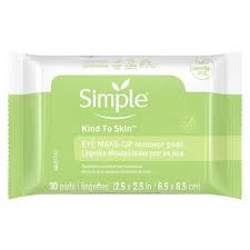 kind to skin eye makeup remover pads