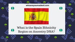what is the spain ethnicity region on