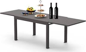 Large Extendable Patio Dining Table