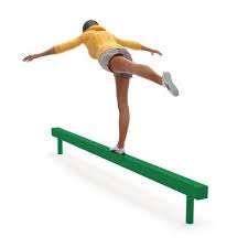 fitness trail balance beam inshape