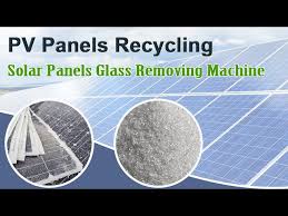 Solar Panels Glass Removing Machine