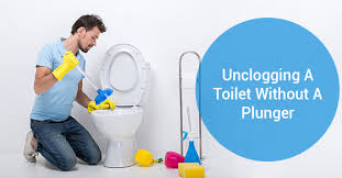 Clogged Toilet Without A Plunger