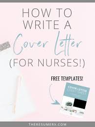 Nursing Cover Letter Anatomy Word For Word Scripts