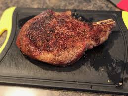 traeger smoked beef ribeye steak