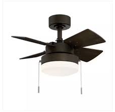 hton bay bronze led ceiling fans for