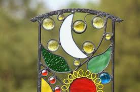 Large Stained Glass Garden