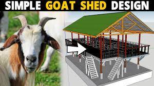 simple goat shed design goat house