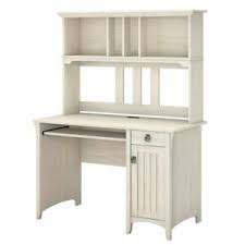 60w l shaped computer desk, 60w hutch. Bush White Hutch Home Office Furniture For Sale In Stock Ebay