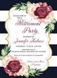 Retirement Party Invitations Announce It