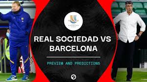 Real sociedad v fc barcelona live scores and highlights. Yxzaz6qj3qblkm