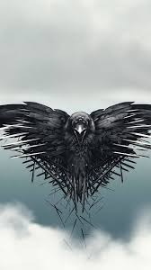 game of thrones crow wallpaper 4k for
