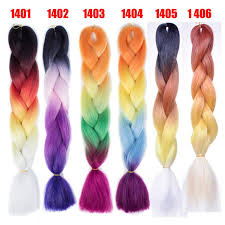 Jumbo Braids Xpression Brading Hair Purple Colors Crochet Braids Three Tone Color Syntheitc Hair Extension Marley For Black Women