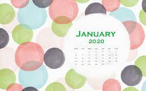 Wallpaper Calendar 2020
