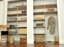 easy diy wall to wall closet the