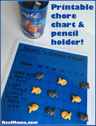 Chore Chart Inspired By Goldfish Crackers And Campbells
