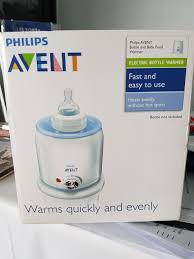 Philips avent fast bottle warmer and car portable warmer for on the go. Philips Avent Electric Bottle Warmer Babies Kids Nursing Feeding On Carousell