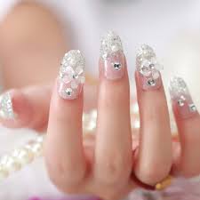 pink white nails spa best nail
