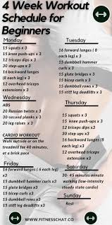30 day workout routines for beginners
