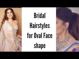 bridal hairstyles for oval oblong face