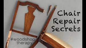 Chair Leg Repair - YouTube