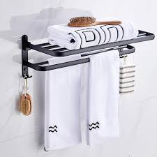 Bathroom Towel Rack Storage Holder