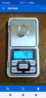 Jared 14k White Gold 0 69 Carat Princess Cut Halo Diamond Engagement Ring Size 8 4 07 Grams