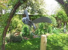 Sculpture Flying Barn Owl