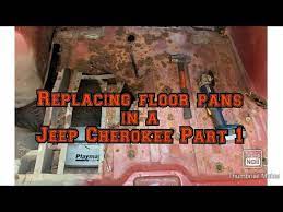 replacing floor pans and rear cargo pan