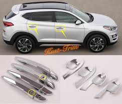 However, the car does include abs, down hill brake assist, vehicle stability control (vsc), electronic stability control (esc), hill start assist and. For Hyundai Tucson 2019 2020 Abs Chrome Door Handle Bowl Cover Trim Protector Ebay
