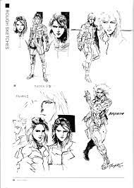 Early concept arts of Raiden for MGS2, he was even more feminine looking. :  r/metalgearsolid