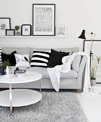 Ideas For A Chic Gray And White Living Room