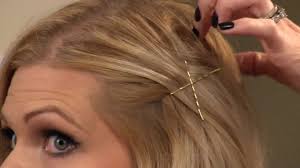 how to bobby pin your hair you