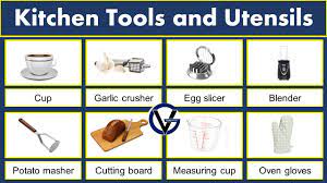 small kitchen tools list uses and