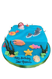order swimming with sharks cake