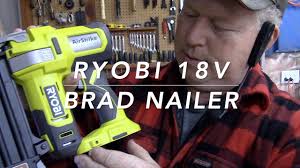 ryobi 18v brad nailer review model