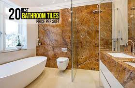 20 best bathroom tiles per sqft