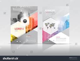 Cover Design Template Annual Report Cover Stock Vector Royalty Free