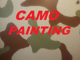 How To Paint A Camo Pattern On A Wall