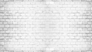 White Painted Damaged Rustic Brick Wall