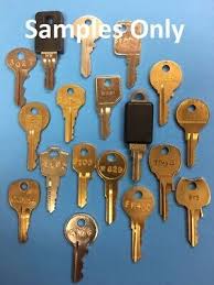 file cabinet keys cut to code for