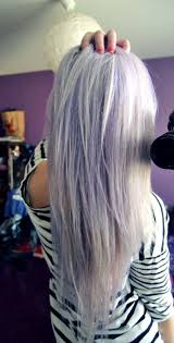 At first, this color might appear with blue. Lilac Hair Tumblr