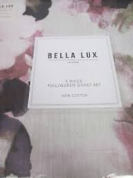 Bella Lux 3pc White Pink Peony Fl
