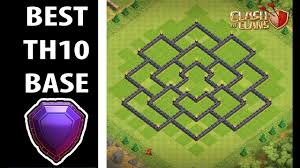In town hall 10 you may require a great deal of dark elixir and listed here are just two great bases that'll aid with that. New Best Th10 Hybrid Farming Base 2019 Town Hall 10 Base Design Layout Structure Clash Of Clans Youtube