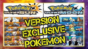 Pokémon Ultra Sun and Ultra Moon DISCUSSION - Version Exclusive Pokemon -  YouTube